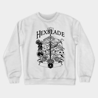 RPG Class Series: Hexblade - Black Version Crewneck Sweatshirt